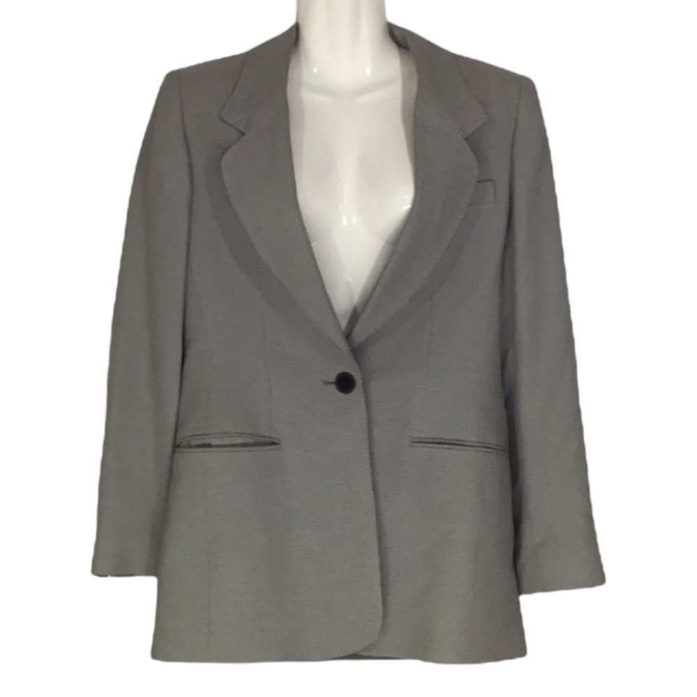 EUC Classiques Entier Women's 6 Business Long Sleeve Jacket Midi Skirt Set